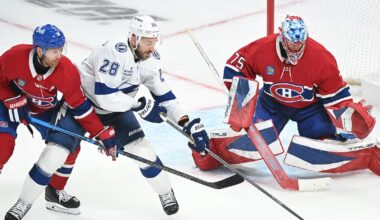 Montreal Canadiens trying to keep emotions in check against veteran Tampa Bay Lightning in pivotal Game 5