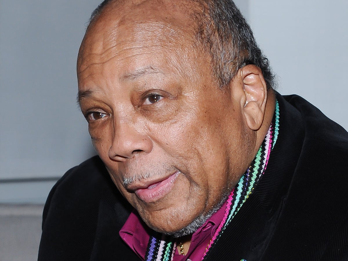 The 1950s rock legend Quincy Jones said couldn't sing at all