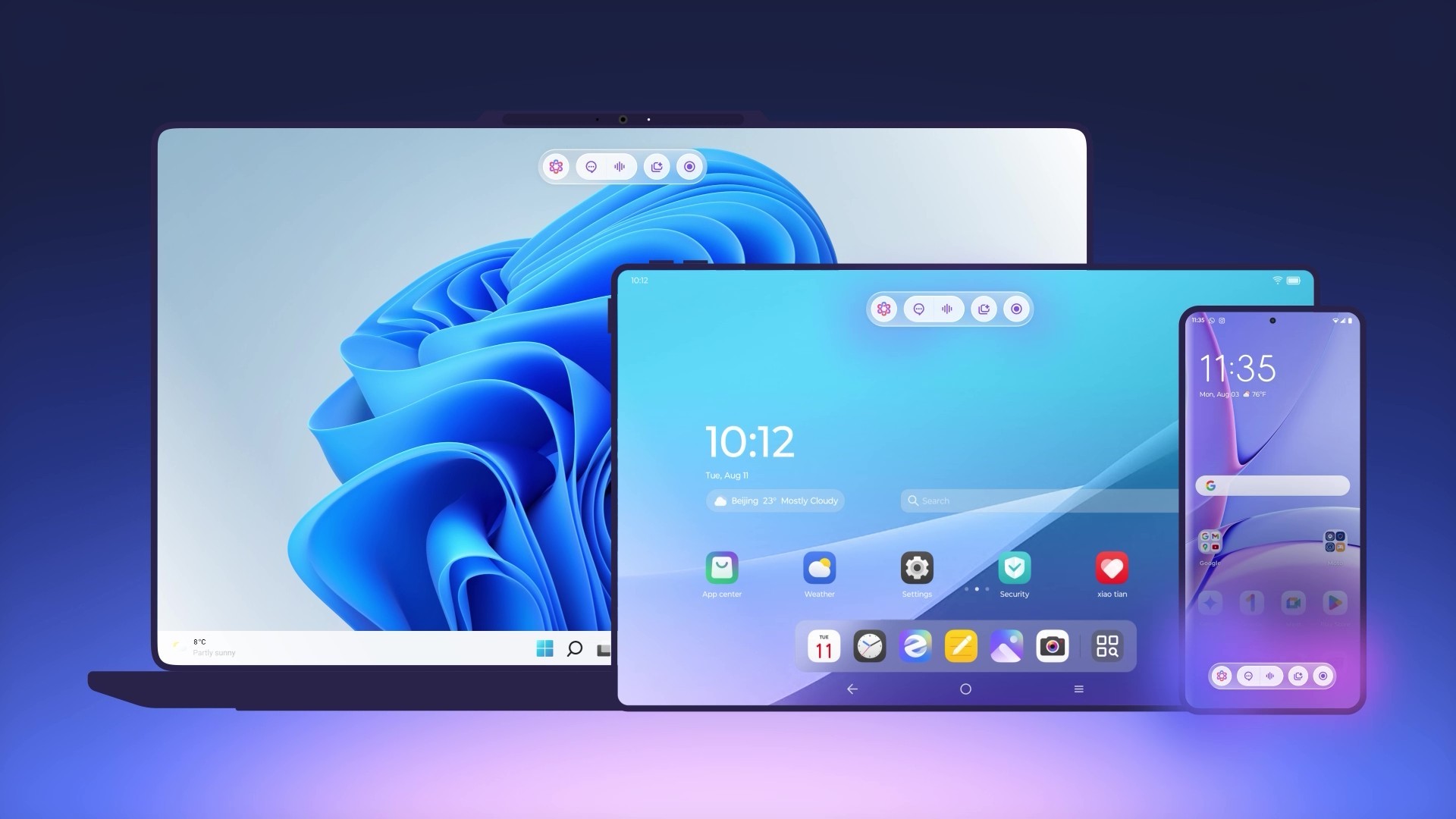 Motorola Qira as a personal ambient intelligence living across smartphones, tablets and laptops