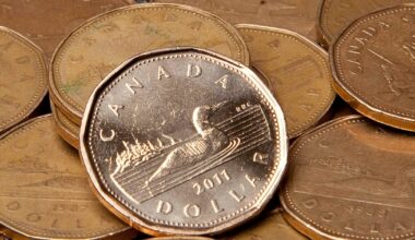 Canadian dollar rises amid Iran ceasefire, employment report
