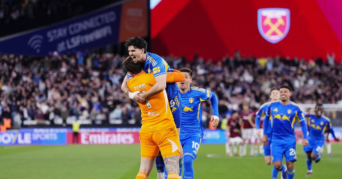 Leeds survive scare to beat West Ham on penalties in FA Cup quarterfinal
