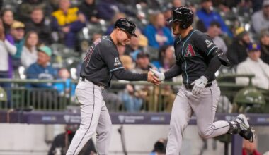 Arizona Diamondbacks hit four homers in win over Milwaukee Brewers