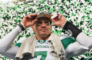 Night before Grey Cup, Trevor Harris asked himself if CFL championship game would be his last during incognito walk