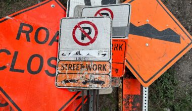 Construction on Edmonton’s 112 Avenue bridge over Wayne Gretzky Drive bringing temporary lane closures