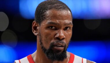 Kevin Durant sits again as Rockets face elimination entering Game 4 against Lakers