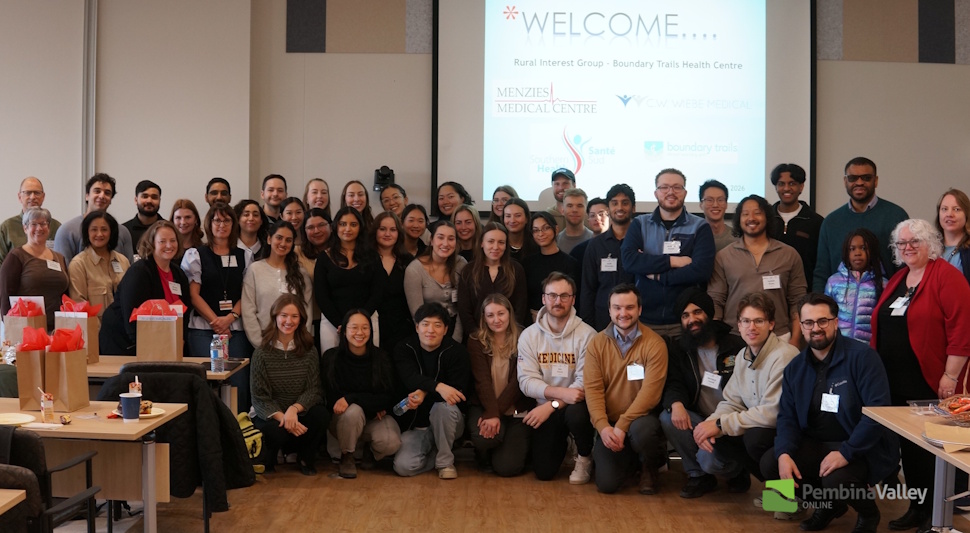 Medical students explore rural healthcare at Boundary Trails Health Centre - PembinaValleyOnline.com