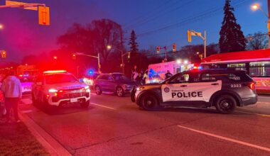 Teen struck by vehicle in Etobicoke, police say