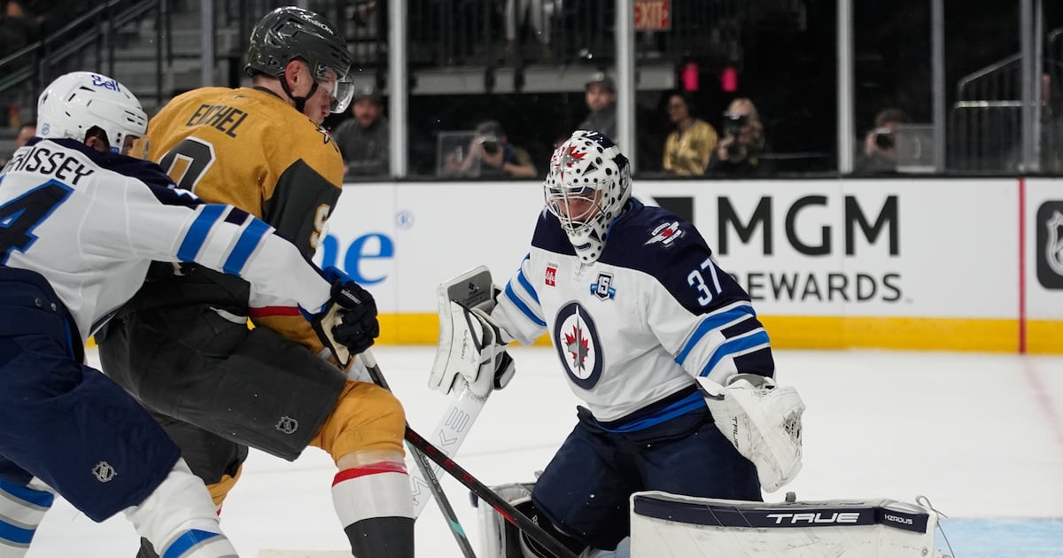 Winnipeg Jets lose to Vegas Golden Knights, have playoff hopes end with Los Angeles Kings’ victory