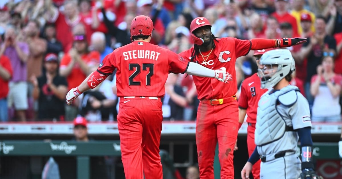Sal Stewart's 3-run HR, 5 RBIs, help Cincinnati Reds beat Detroit Tigers