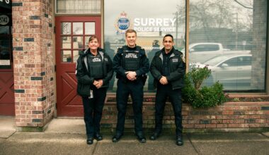 Surrey Police plan to hire an additional 200 members by the end of 2027