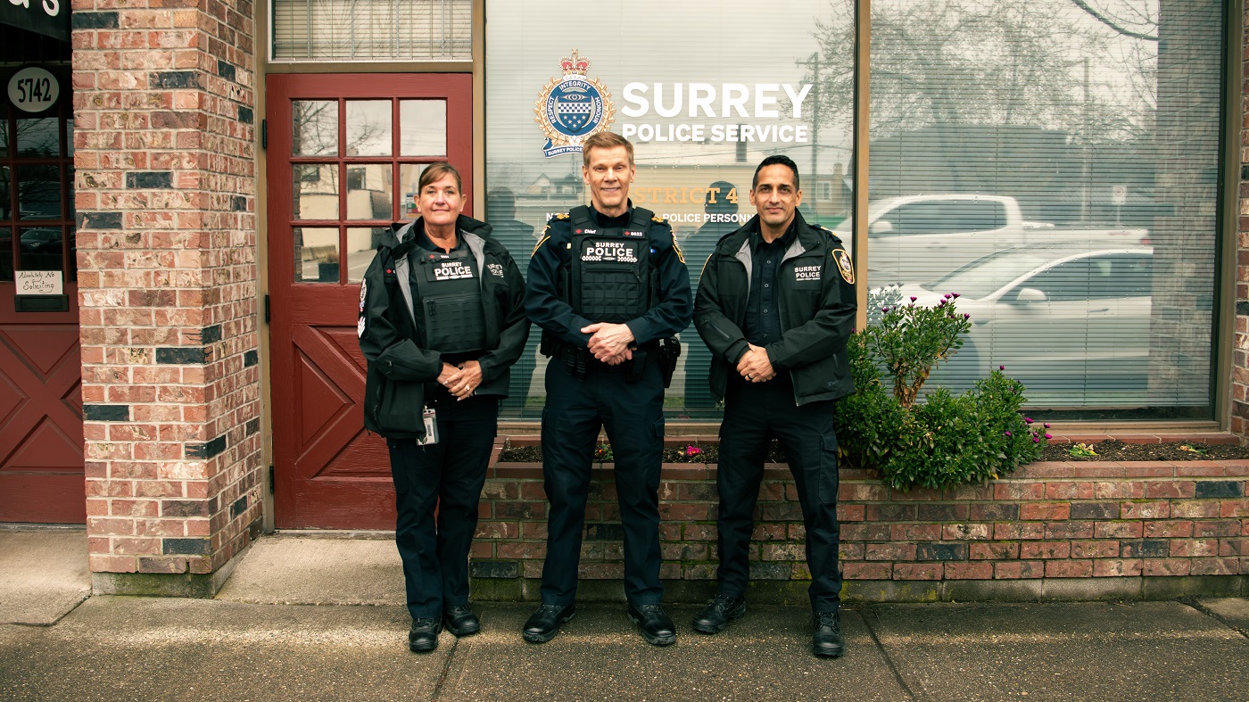 Surrey Police plan to hire an additional 200 members by the end of 2027
