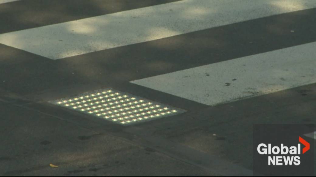 Click to play video: 'Brampton considers installing LED lights on roads to increase safety'