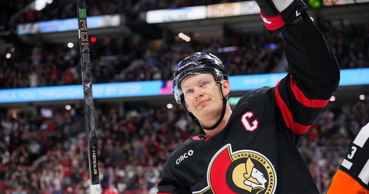 Ottawa Senators Brady Tkachuk says he’ll be good to go for Game 1 of Stanley Cup Playoffs