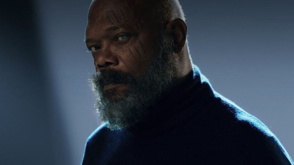 Samuel L Jackson as Nick Fury in Secret Invasion