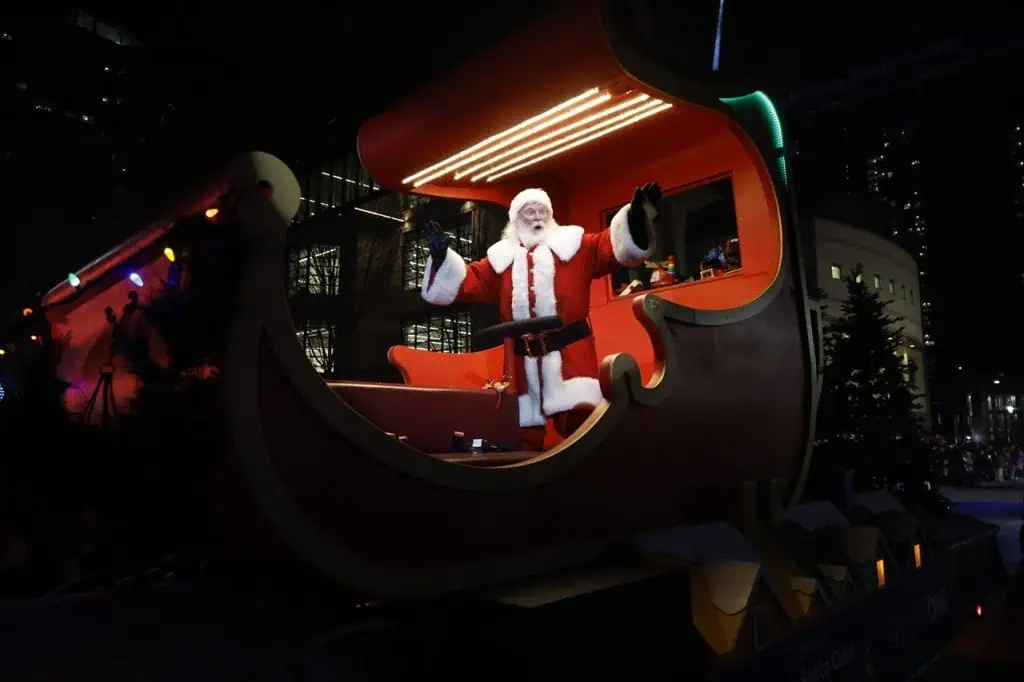 santa claus parade to be annual event in downtown mississauga.