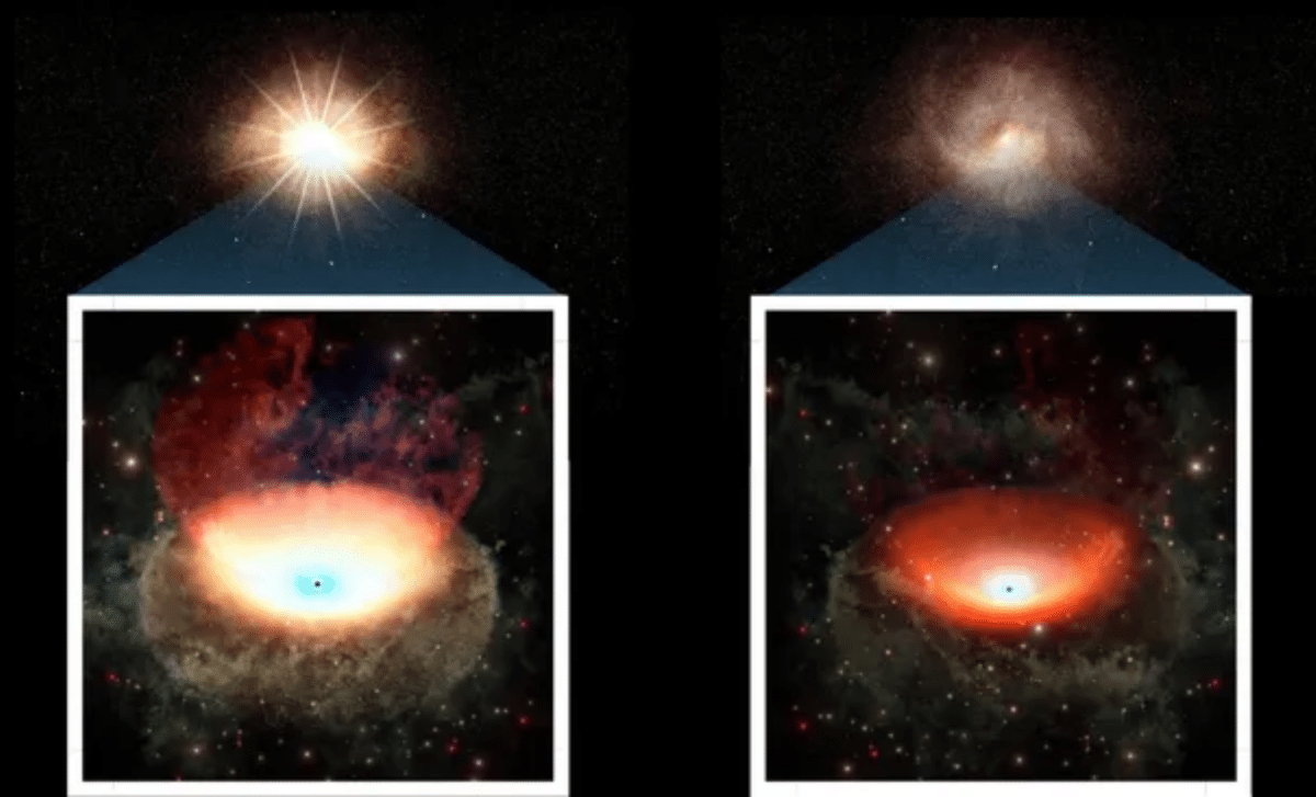 Scientists Just Found A Supermassive Black Hole That Lost 95% Of Its Brightness... In Just Two Decades