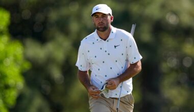 Scheffler moves up Masters leaderboard with 65 in third round