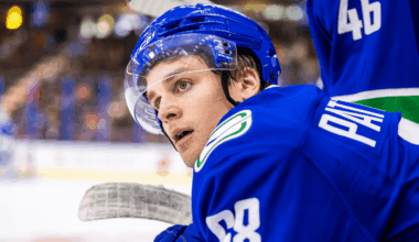 Riley Patterson scores in debut weekend as Abbotsford Canucks sweep Wranglers