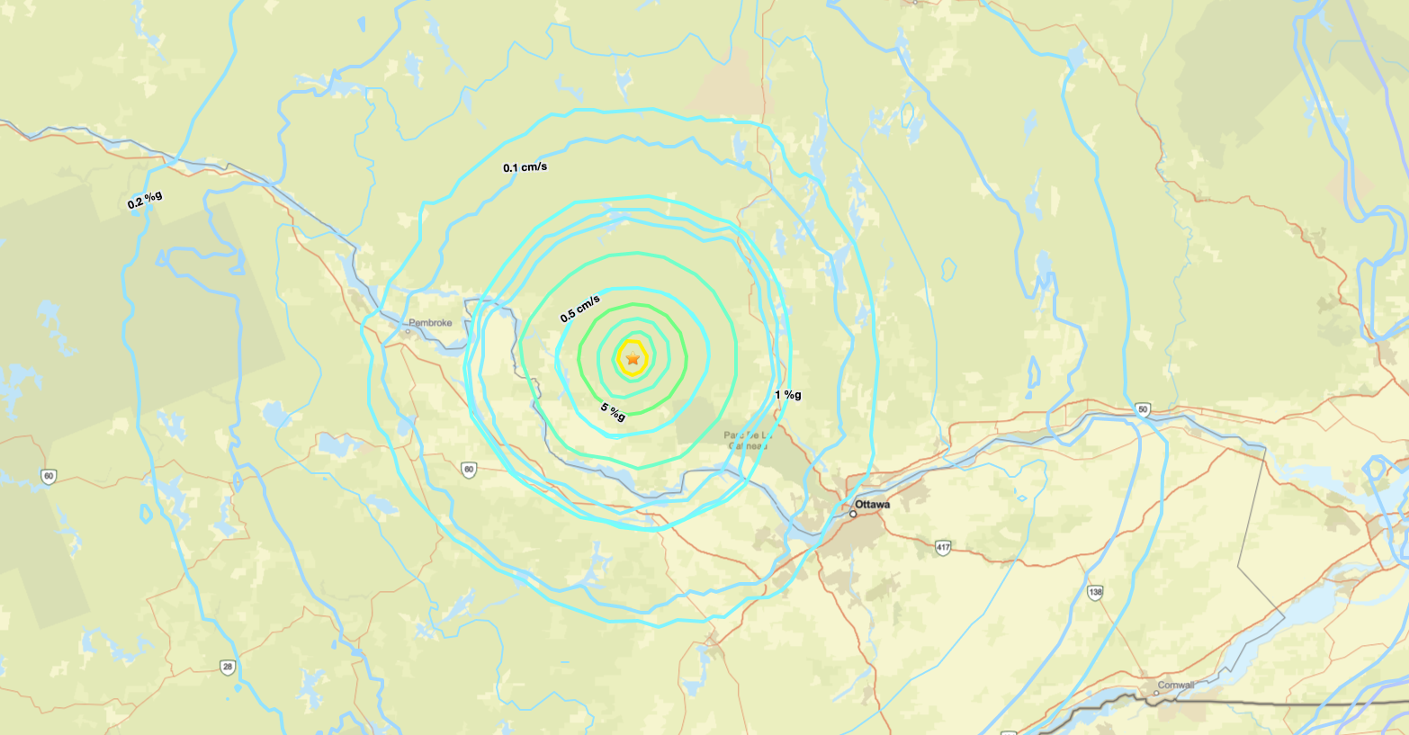 3.9 magnitude earthquake rattles Ottawa