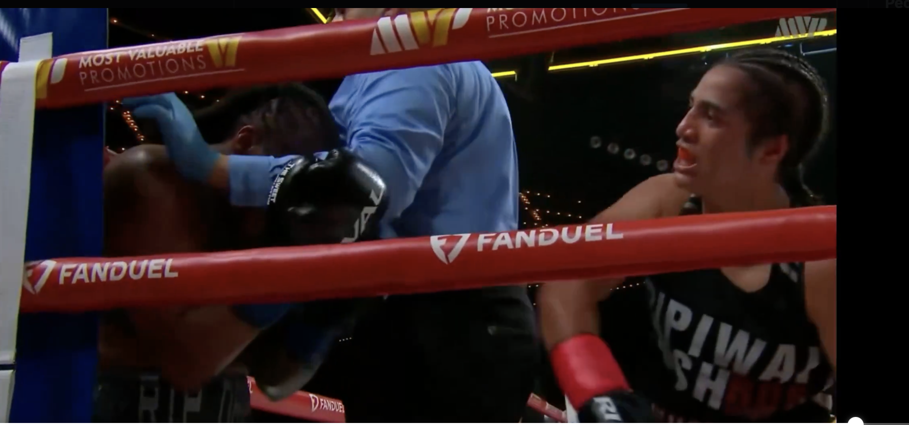 Lani Daniels stops Shadasia Green in upset, Green stretchered out at MSG