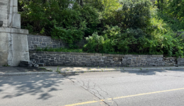 Colonel By road closure aids wall reconstruction