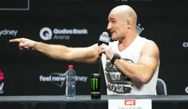 Sean Strickland takes UFC 328 feud with champion Khamzat Chimaev to next level with threat image