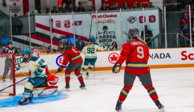 SERDACHNY SCORES TWICE AS SEATTLE TOPS OTTAWA 5-3 TO STAY IN PLAYOFF HUNT | PWHL