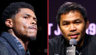 Manny Pacquiao says one former champion would beat Shakur Stevenson in his prime