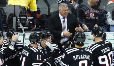 Devils head coach Sheldon Keefe under evaluation after Fitzgerald's departure