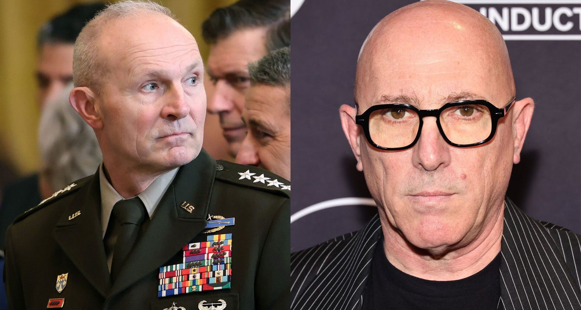 Former Chief of Staff of the US Army General Randy George and Tool frontman Maynard James Keenan