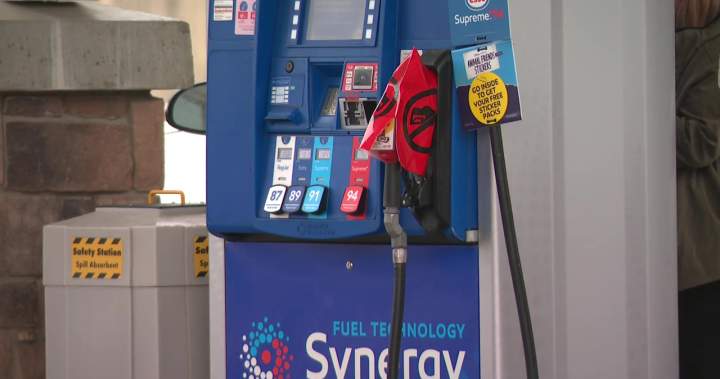 Drivers left with damaged vehicles after fueling up at south Edmonton station - Edmonton