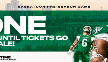 Join The Roughriders In Saskatoon – Tickets On Sale Tuesday
