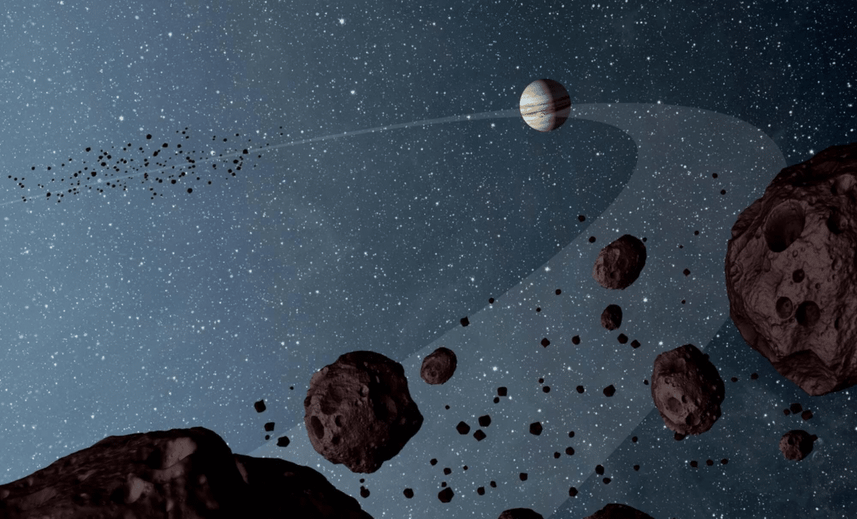 Subaru Telescope Uncovers A Hidden Pattern In Jupiter Trojan Asteroids