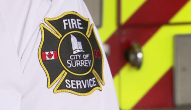 No injuries after barge fire in Surrey