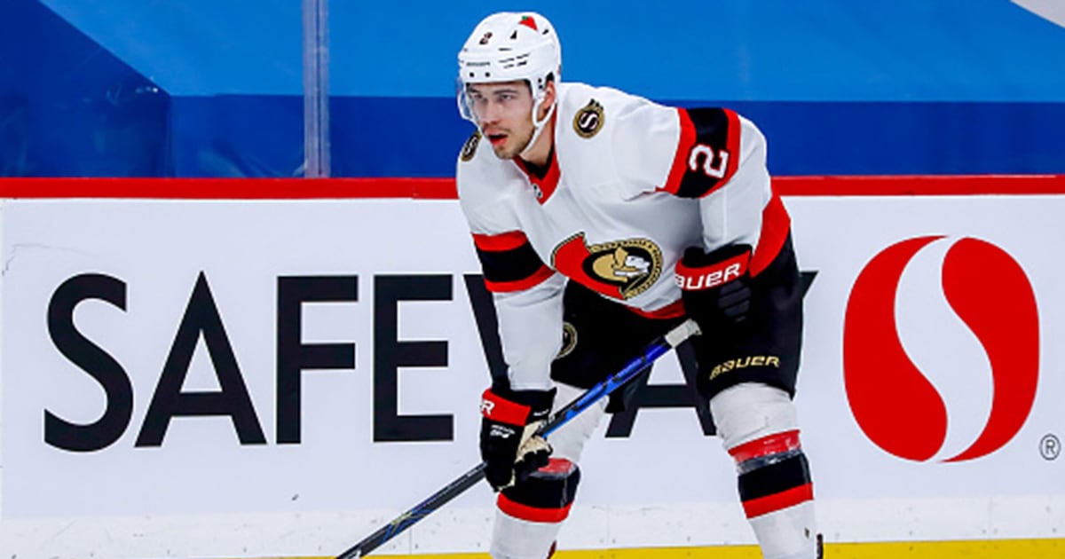 Ottawa Senators D Artem Zub departs Game 1 against Hurricanes