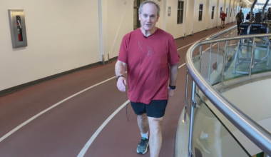 Edmonton man walks 70,000 steps for birthday