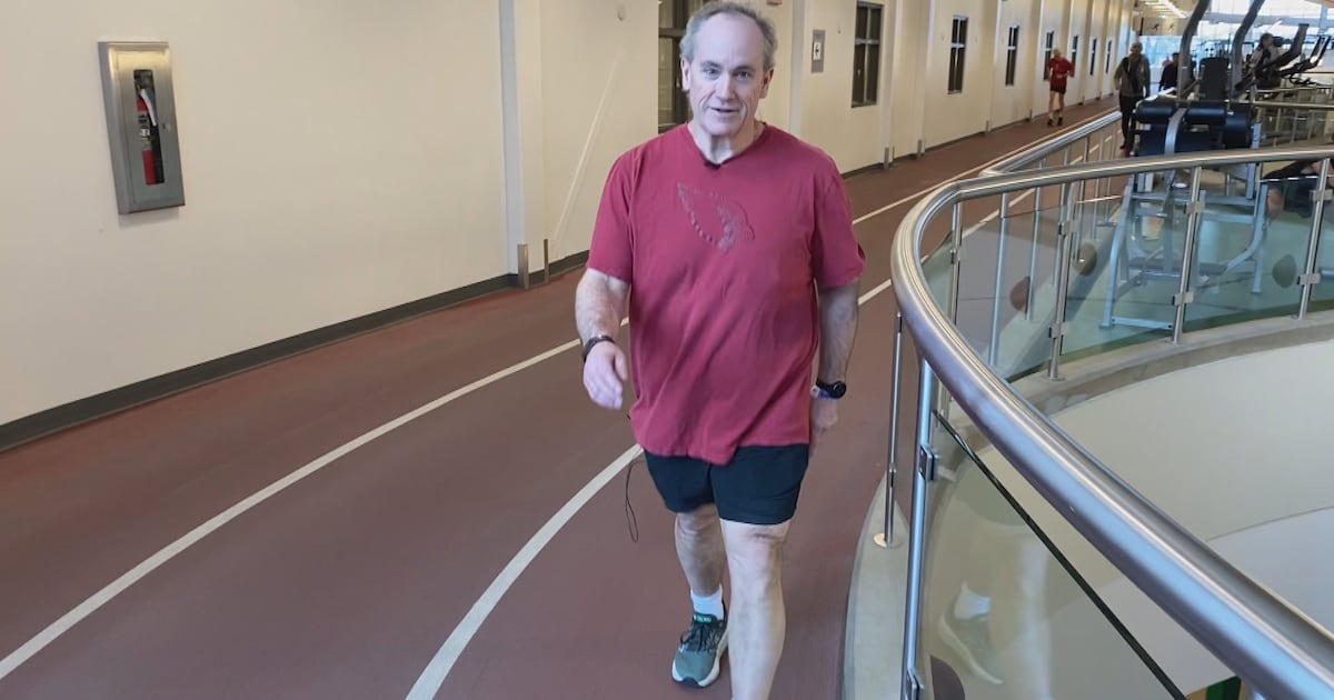 Edmonton man walks 70,000 steps for birthday