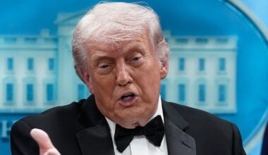 Trump evacuated unharmed after shooting at White House correspondents’ dinner