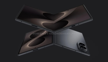 The Galaxy Z Wide Fold's screen ratio just leaked in new images, and it's no accident