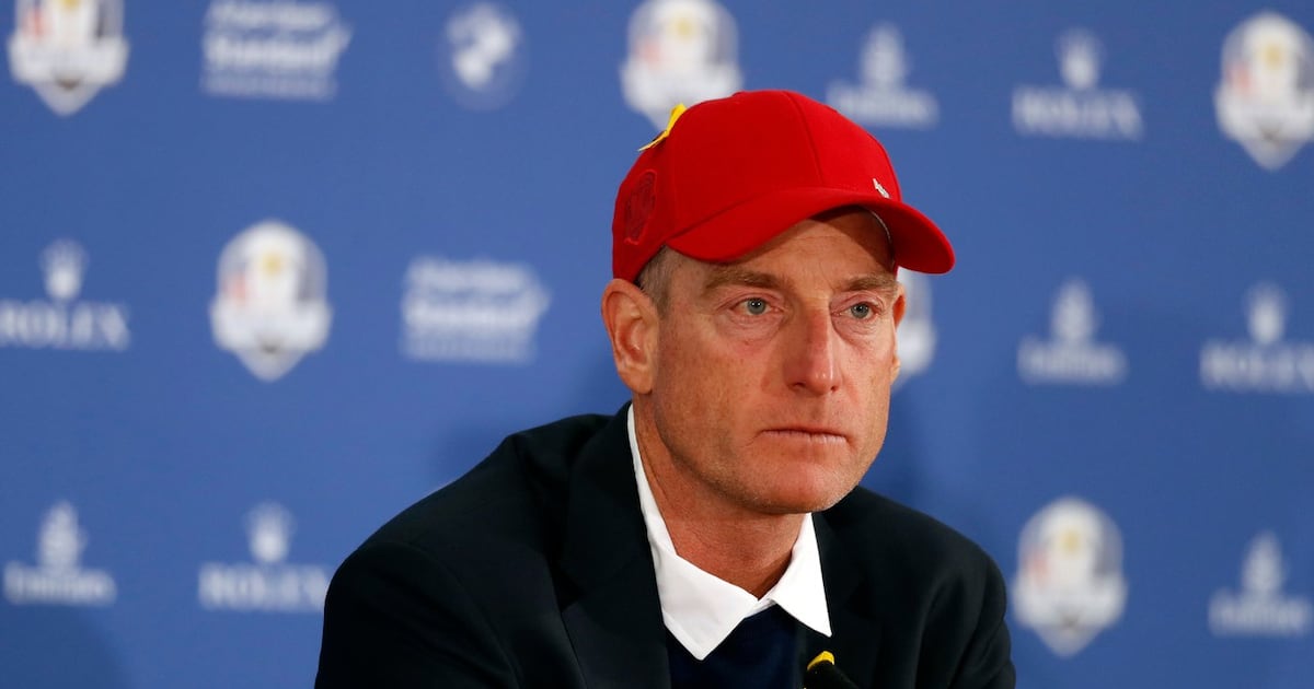 Jim Furyk is returning as US Ryder Cup captain for 2027, AP sources say