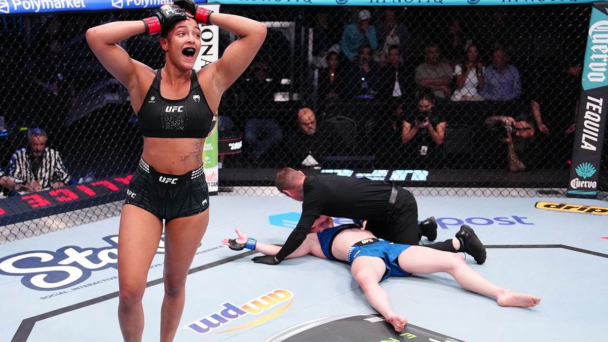 UFC fighter issues update after being brutally knocked out cold by vicious knee