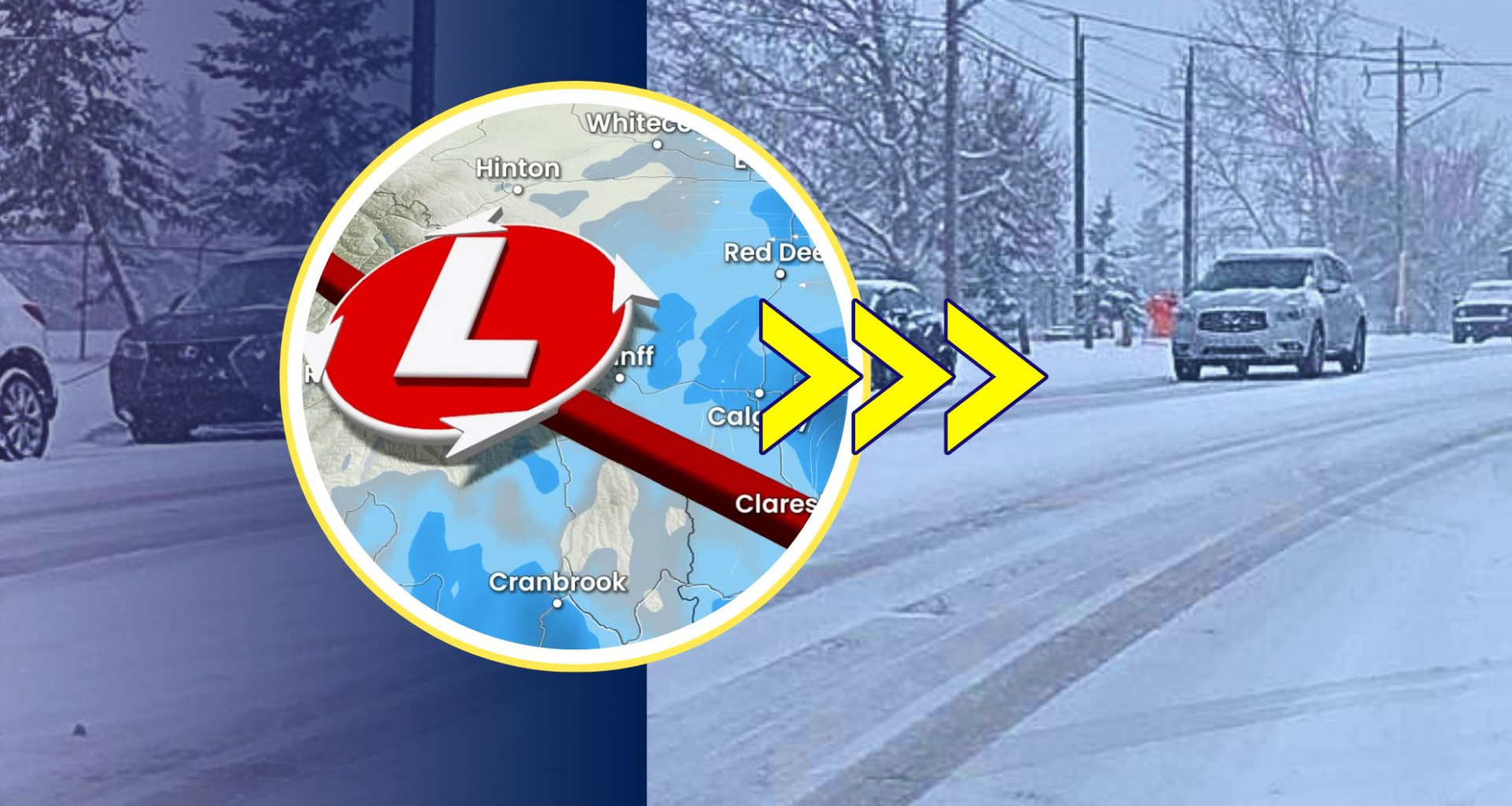 Photos: April showers? More like April shovels for Calgary