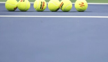 Tennis Balls Stock Photo US OPEN