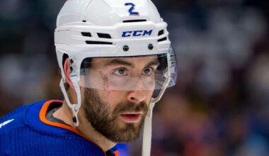 Evan Bouchard becomes first Oilers defender to register 90 points in a season since Paul Coffey