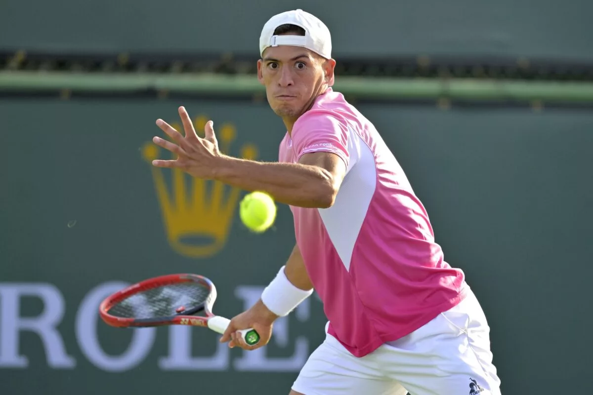 Sebastian Baez will be in ATP Madrid day two aciton.