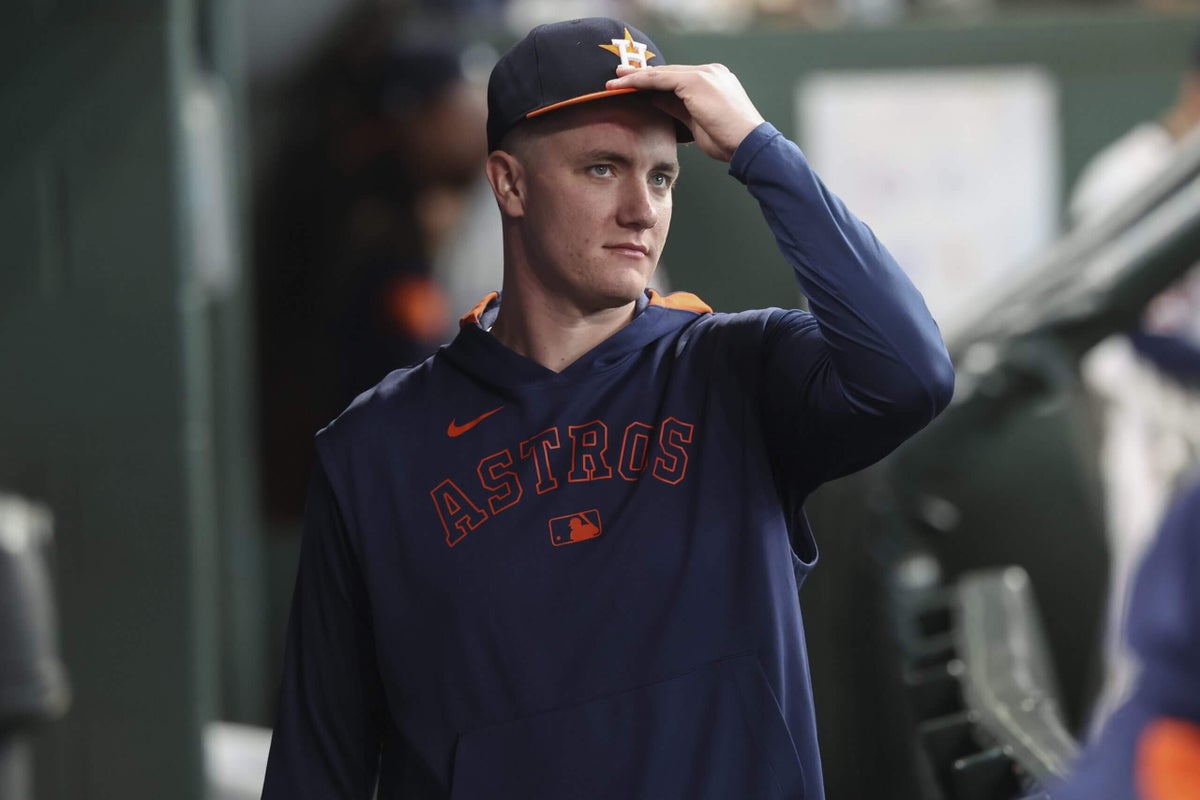 Astros’ Hunter Brown diagnosed with Grade 2 shoulder strain; timetable unclear