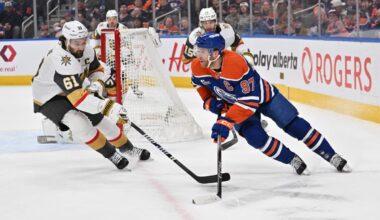 Oilers, Golden Knights, and the push for first place in the Pacific Division (8PM MT, CBC)