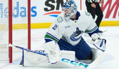 Thatcher Demko addresses his hip surgery recovery and future with the Canucks