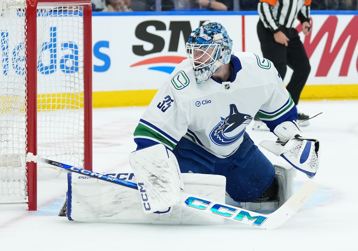 Thatcher Demko addresses his hip surgery recovery and future with the Canucks