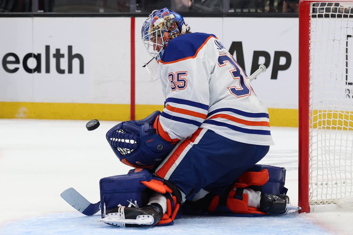 Oilers to start Tristan Jarry in Game 4 against Ducks, Jason Dickinson returns to lineup